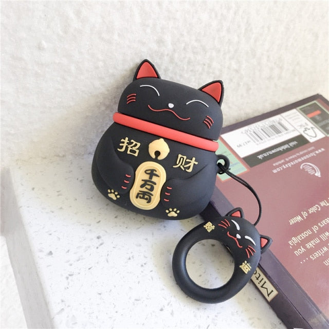 Lucky Cat Airpods Case (1&2&3&Pro) | LIMITED STOCK-Kawaii Dream