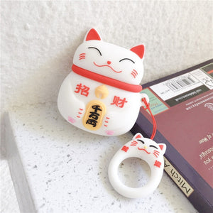 Lucky Cat Airpods Case (1&2&3&Pro) | LIMITED STOCK-Kawaii Dream