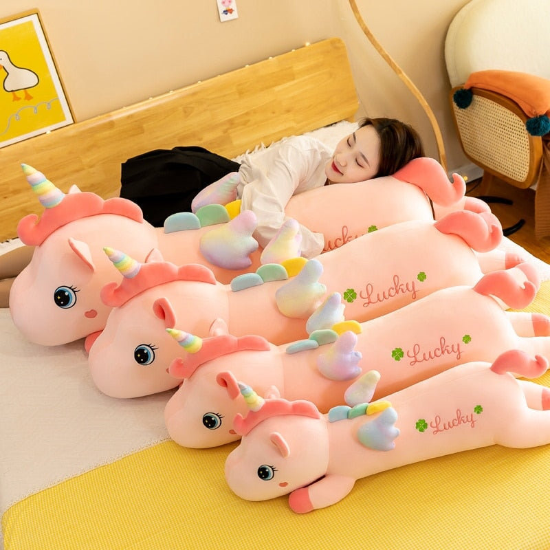Lucky the Long Pink Unicorn Plushie-Kawaii Dream