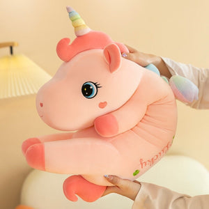 Lucky the Long Pink Unicorn Plushie-Kawaii Dream