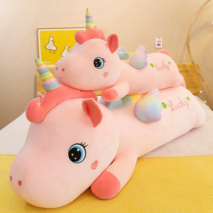 Lucky the Long Pink Unicorn Plushie-Kawaii Dream