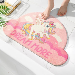 Magical Unicorn Soft Bathroom Mat Collection-Kawaii Dream