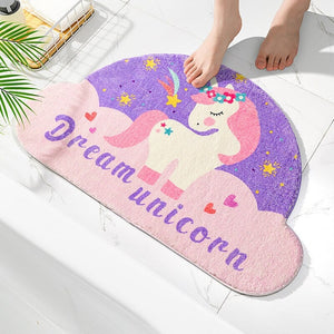 Magical Unicorn Soft Bathroom Mat Collection-Kawaii Dream