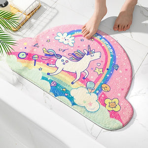 Magical Unicorn Soft Bathroom Mat Collection-Kawaii Dream