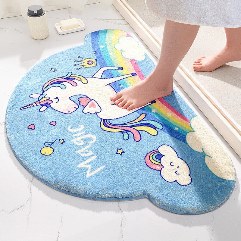 Magical Unicorn Soft Bathroom Mat Collection-Kawaii Dream
