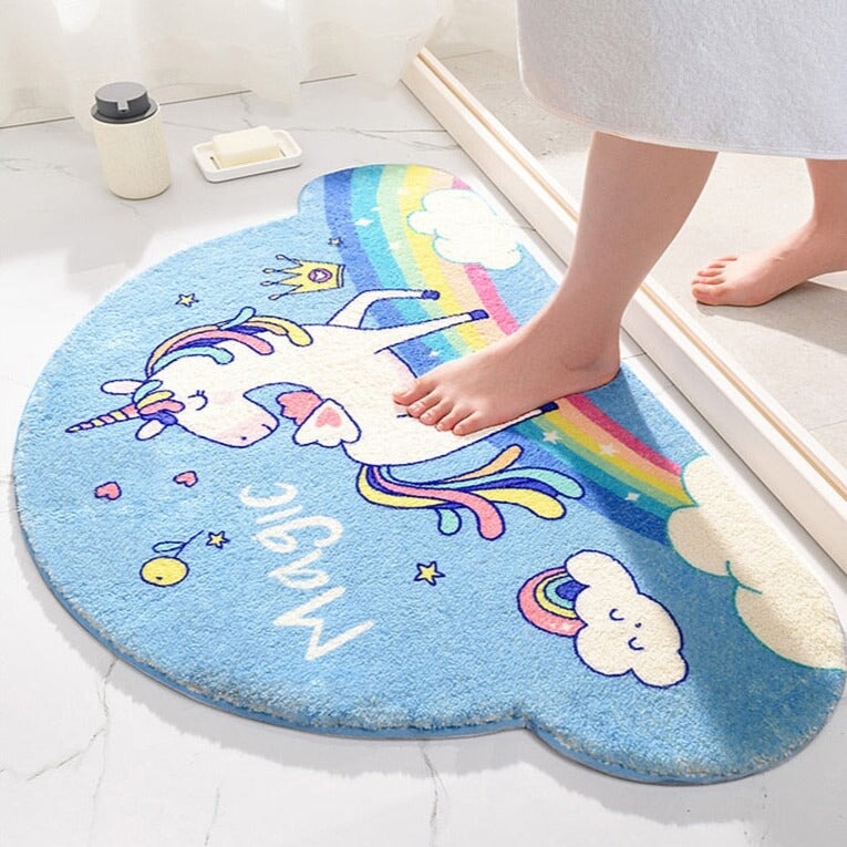 Magical Unicorn Soft Bathroom Mat Collection-Kawaii Dream