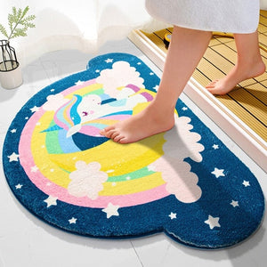 Magical Unicorn Soft Bathroom Mat Collection-Kawaii Dream