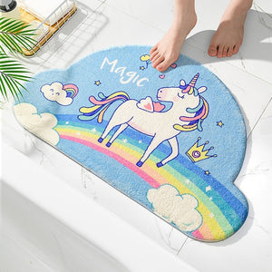 Magical Unicorn Soft Bathroom Mat Collection-Kawaii Dream