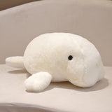 Milo the Fluffy White Manatee Plush-Kawaii Dream