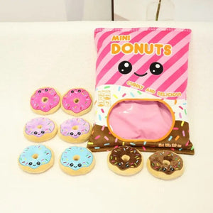 Mini Donuts Candy Bag Plushies-Kawaii Dream