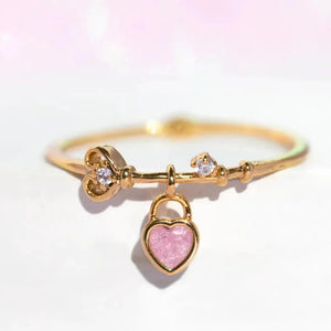 Mini Love Heart Adjustable Ring-Kawaii Dream