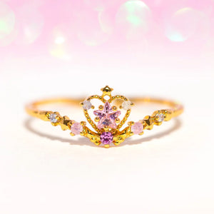 Mini Love Heart Adjustable Ring-Kawaii Dream