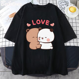 Mocha and Tofu Panda Bear Love Tee-Kawaii Dream