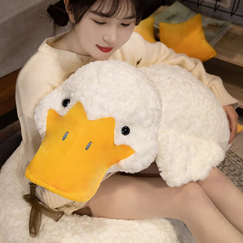 Molly the Giant Fluffy White Duck Plushie-Kawaii Dream