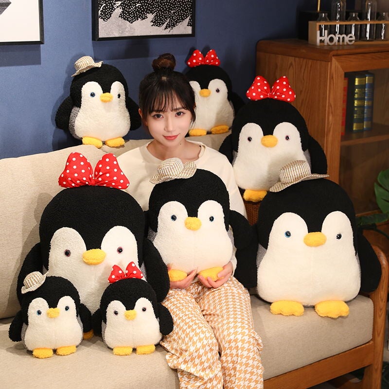 Mumble and Frosty the Fluffy Penguin Plushie-Kawaii Dream
