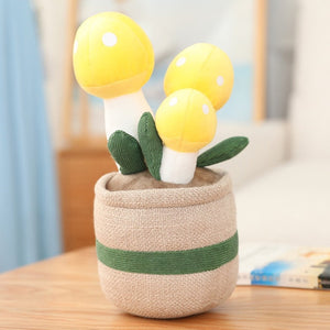 Mushroom Pot Plant Plushie-Kawaii Dream