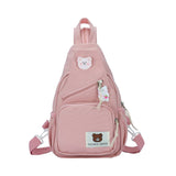Myron Bear Colour Block Mini Backpack-Kawaii Dream