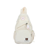 Myron Bear Colour Block Mini Backpack-Kawaii Dream