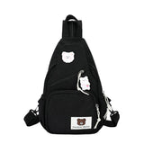 Myron Bear Colour Block Mini Backpack-Kawaii Dream