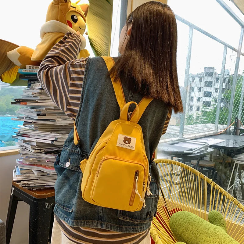 Myron Bear Mini Backpack-Kawaii Dream