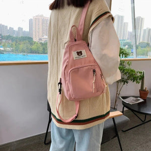 Myron Bear Mini Backpack-Kawaii Dream