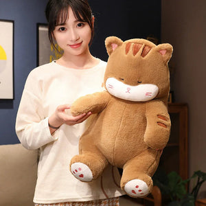 Napping Noodle Cat Plush-Kawaii Dream