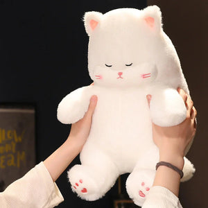 Napping Noodle Cat Plush-Kawaii Dream