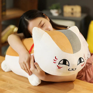Natsume Yuujinchou Nyanko Cat White Black Plushie-Kawaii Dream