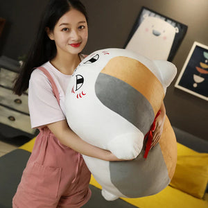 Natsume Yuujinchou Nyanko Cat White Black Plushie-Kawaii Dream