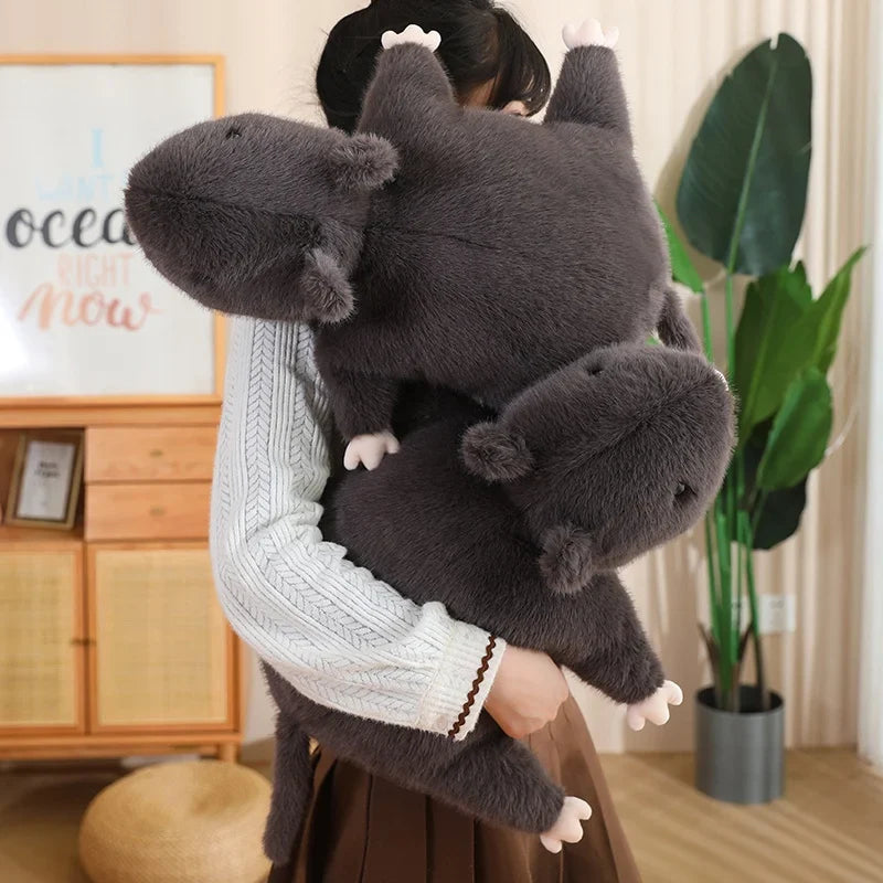 Nibbles the Black Rat Plush-Kawaii Dream