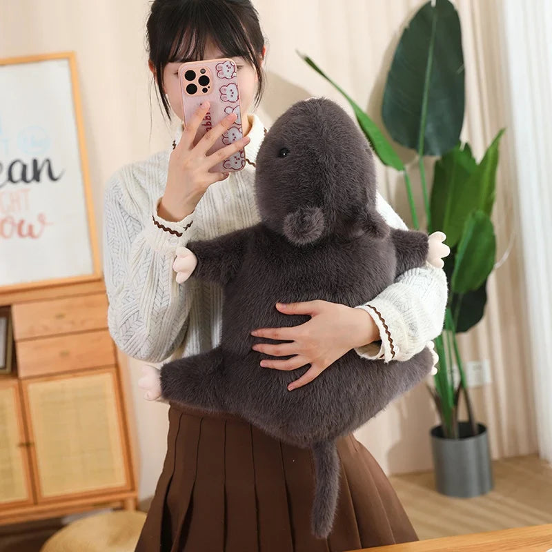 Nibbles the Black Rat Plush-Kawaii Dream