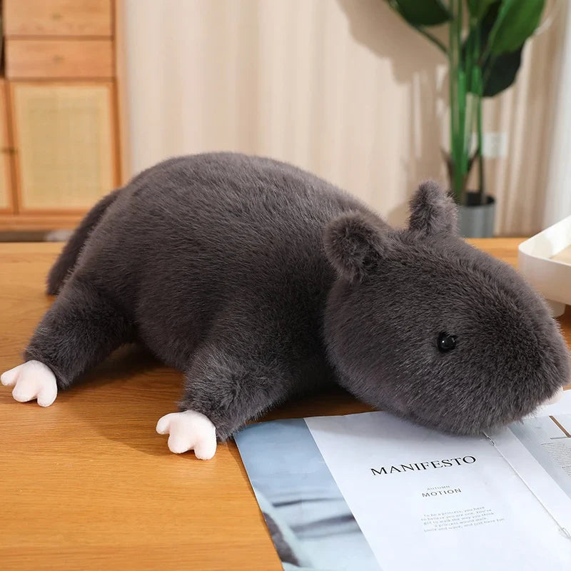 Nibbles the Black Rat Plush-Kawaii Dream