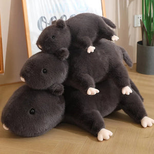 Nibbles the Black Rat Plush-Kawaii Dream
