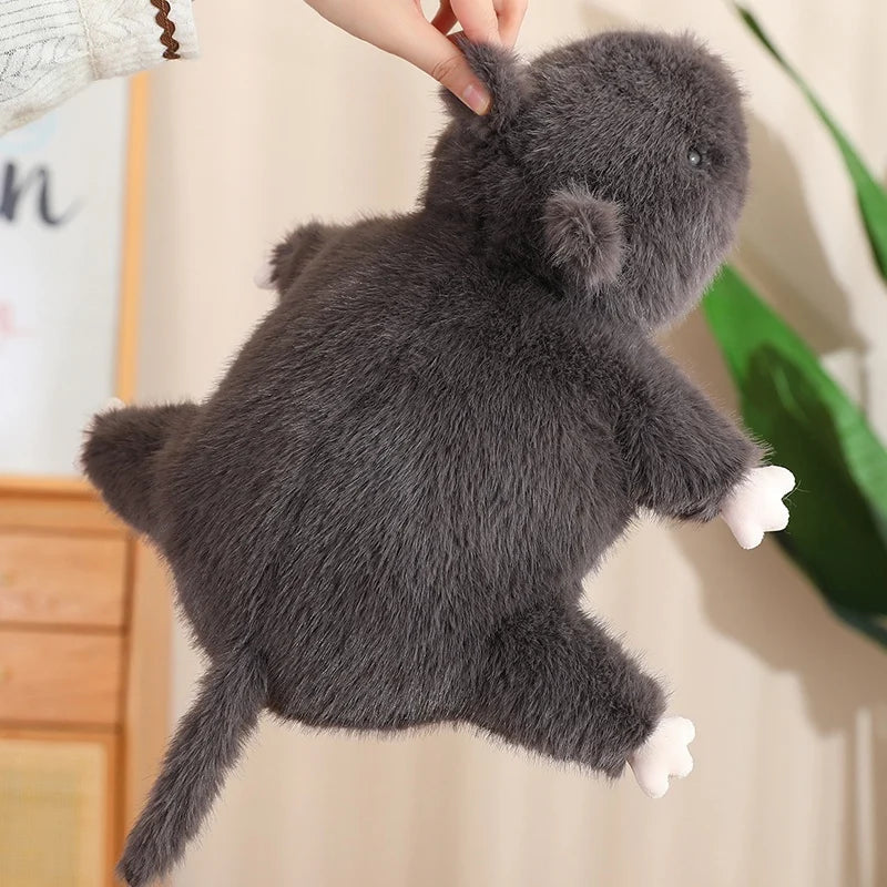 Nibbles the Black Rat Plush-Kawaii Dream
