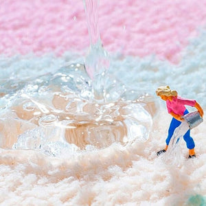 Night Time Stars Moon Cloud Non-Slip Bath Mat-Kawaii Dream