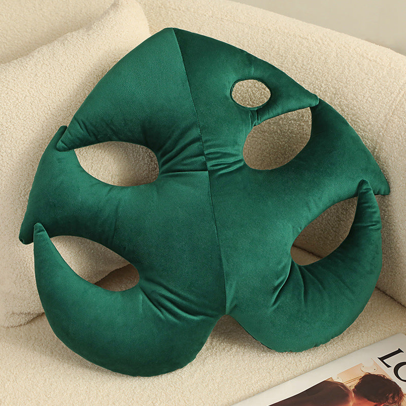 Nordic Green Lifelike Leaf Plushies Pillow-Kawaii Dream