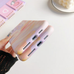 Nostalgic Lilac Dreamy Clouds iPhone Case-Kawaii Dream
