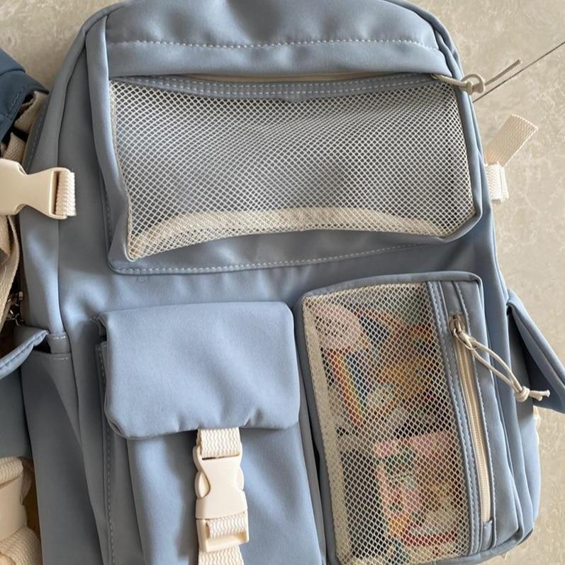 Nylon Study Besties Backpack-Kawaii Dream