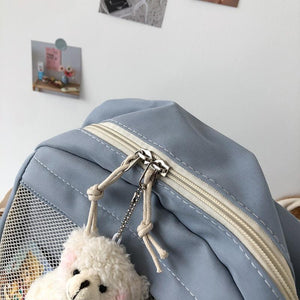 Nylon Study Besties Backpack-Kawaii Dream