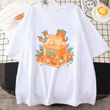 Orange Juice Kawaii Unisex Tee-Kawaii Dream