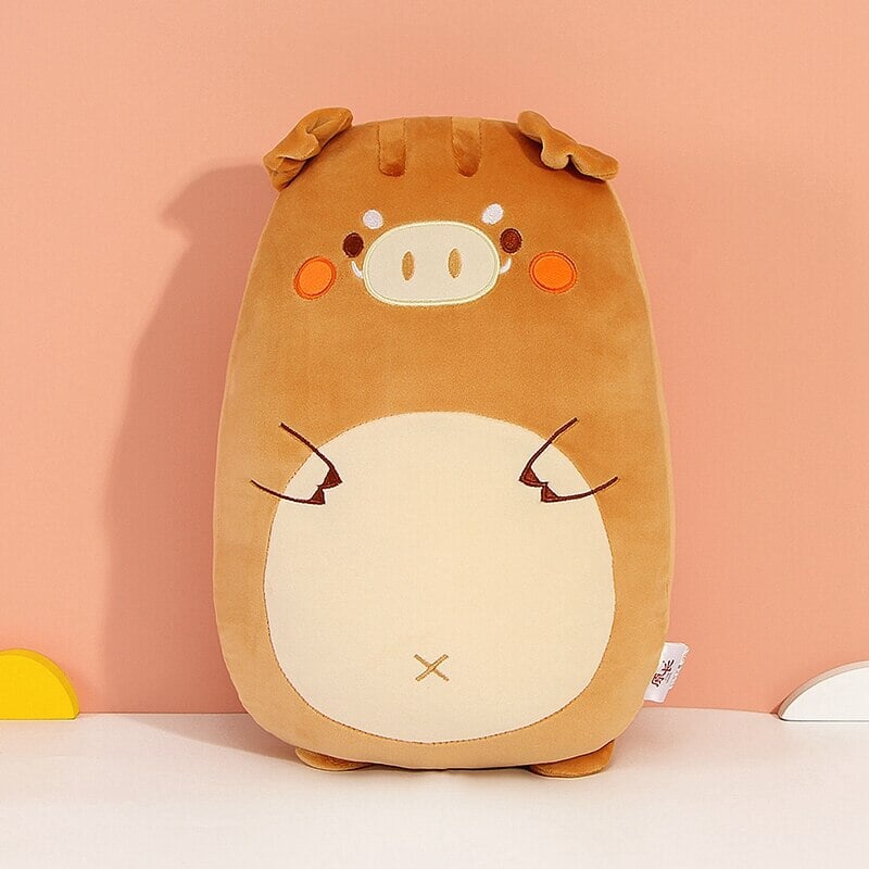Pancake shaped Wild Animals Plushie Collection-Kawaii Dream