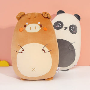 Pancake shaped Wild Animals Plushie Collection-Kawaii Dream