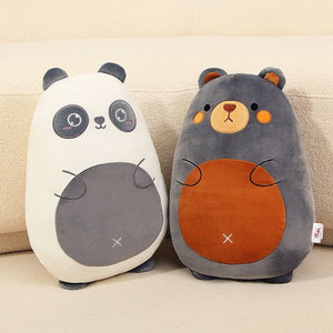 Pancake shaped Wild Animals Plushie Collection-Kawaii Dream