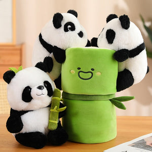 Panda & Bamboo Buddy Plushies-Kawaii Dream
