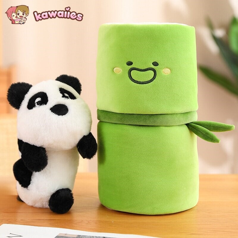 Panda & Bamboo Buddy Plushies-Kawaii Dream