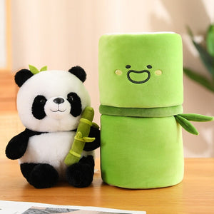 Panda & Bamboo Buddy Plushies-Kawaii Dream