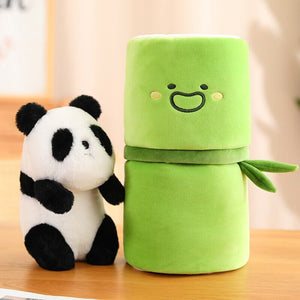 Panda & Bamboo Buddy Plushies-Kawaii Dream