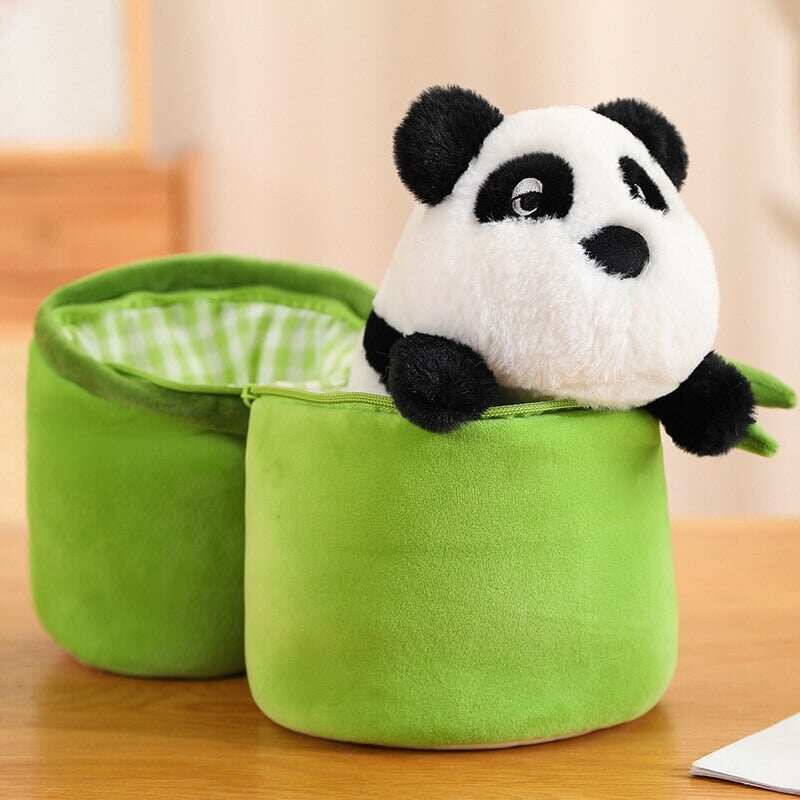 Panda & Bamboo Buddy Plushies-Kawaii Dream