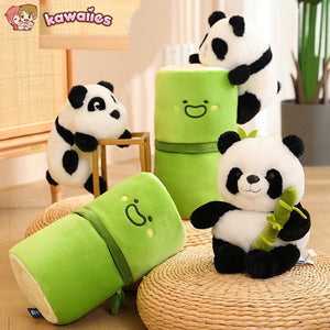 Panda & Bamboo Buddy Plushies-Kawaii Dream