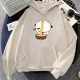 Panda Eating Ramen Unisex Hoodie-Kawaii Dream